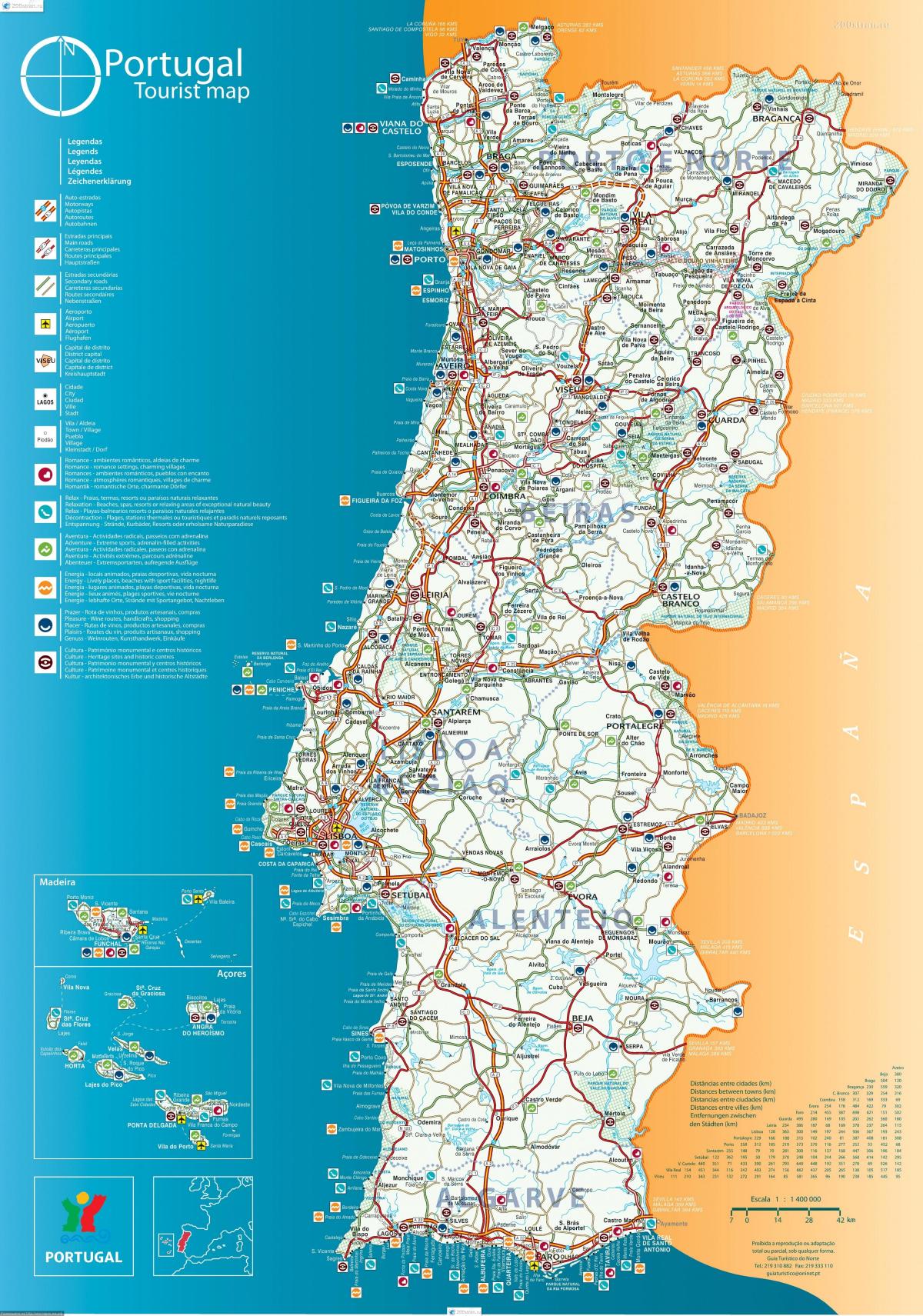 južna europa karta Prijevoz Portugal   karta Portugal prijevoz (Južna Europa   Europa) južna europa karta